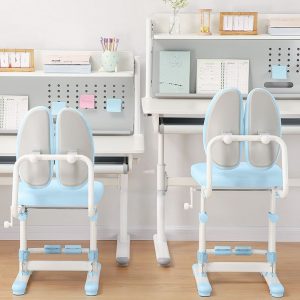 "Ergonomic Upholstered Chair(s), Adjustable Height Children's Chair, Stain-Resistant"