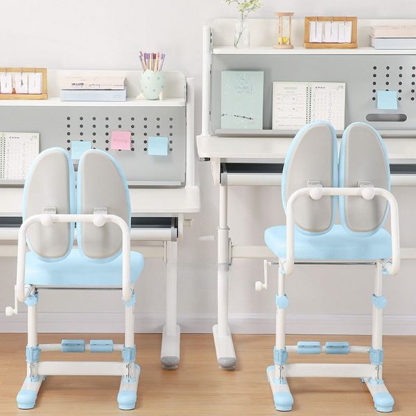 "Ergonomic Upholstered Chair(s), Adjustable Height Children's Chair, Stain-Resistant"